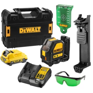 NIVEAU LASER DCE088 CROIX VERT DEWALT Réf: DCE088D1G-QW