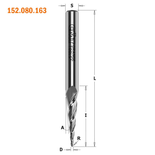 FRAISE DEF 152-080-163 CMT Réf: 152-080-163