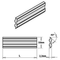 LAME REVERSIBLE 530X10X2.3 CMT